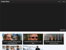 Tablet Screenshot of futbolfilms.com